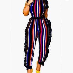 Brand new sharp fashion nova jumpsuit